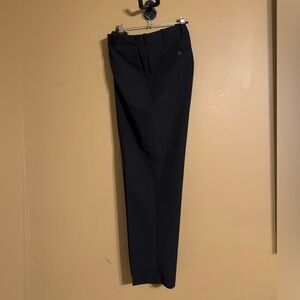 Van Heusen Black Dress Pants/Slacks 38x30